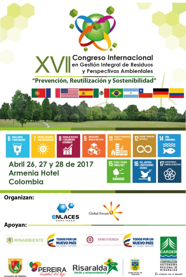 XVII Congreso Internacional en Gestión Integral de Residuos y Perspectivas Ambientales "Prevención, Reutilización y Sostenibilidad"