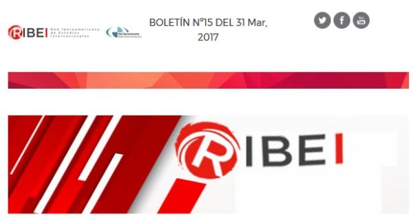 Boletín RIBEI nº15 | Marzo 2017