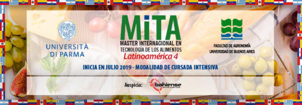 MITA LATAM IV: Máster Internacional en Tecnología de los Alimentos Latinoamérica