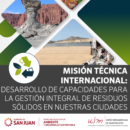 UIM invita a Misión Internacional en San Juan (Argentina) sobre la gestión de residuos