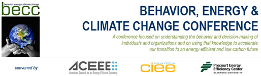 Behavior, Energy, and Climate Change Conference.