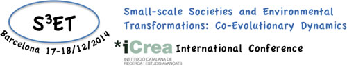 S3ET International Conference: Small-Scale Societies and Environmental Transformations: a Co-Evolutionary Dynamics