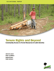 Tenure Rights and Beyond: Community Access to Forest Resources in Latin America 