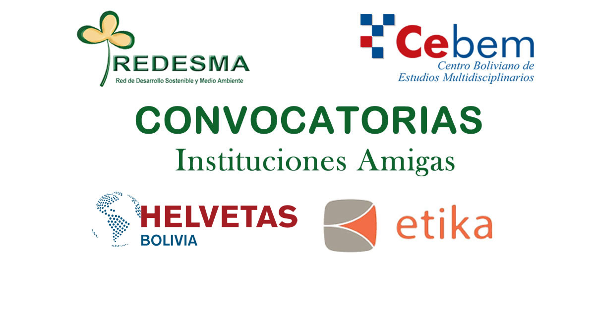 Helvetas Swiss Intercooperation Requiere Incorporar Un A Profesional