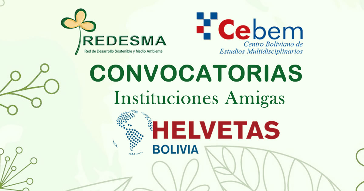 Helvetas Swiss Intercooperation Requiere Contratar Servicios De