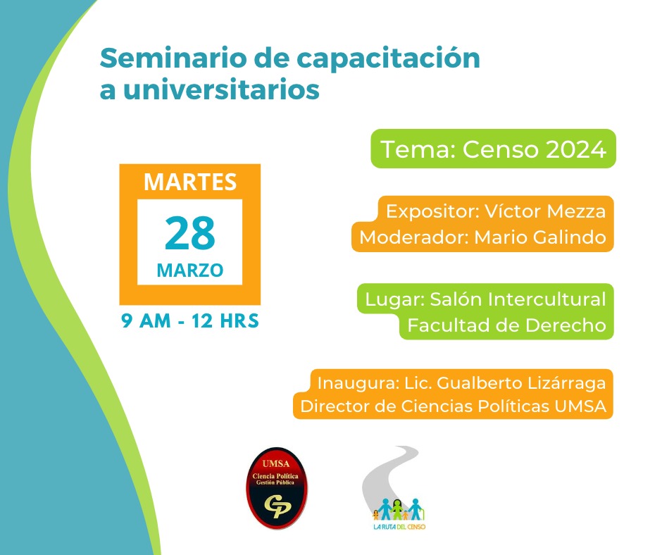 Seminario de Capacitación Presencial a Universitarios Censo 2024 Cebem