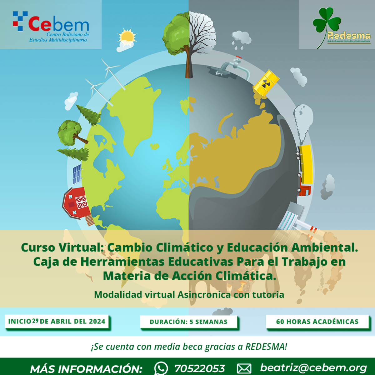 Curso Virtual Cambio Climático y Educación Ambiental. Caja de